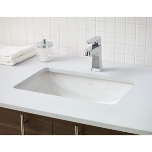Cheviot 1105-WH Products Seville Undermount Sink, 18 x 11 3/4