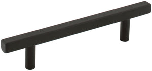 Jeffrey Alexander 845-96BG 96 mm Center-to-Center Brushed Gold Square Dominique Cabinet Bar Pull