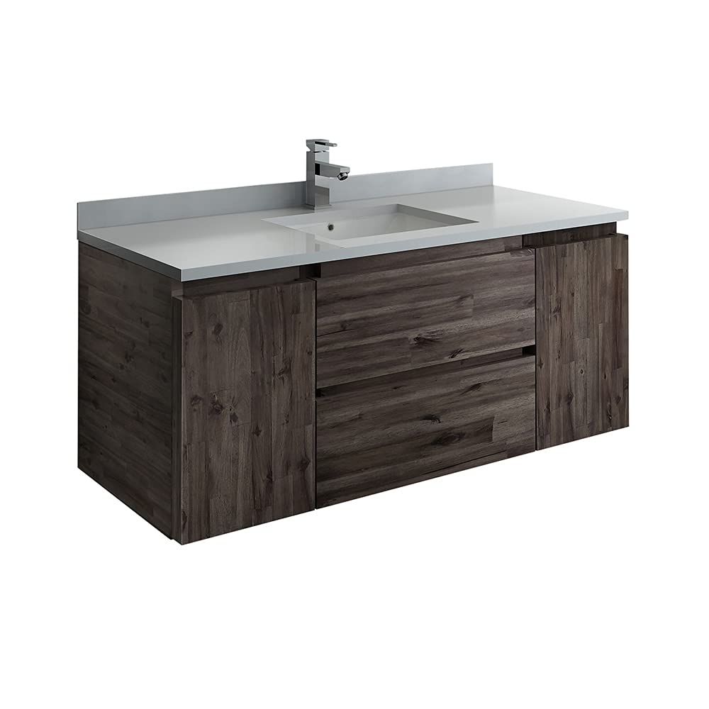 Fresca FCB31-122412ACA Fresca Formosa 47" Wall Hung Modern Bathroom Cabinet