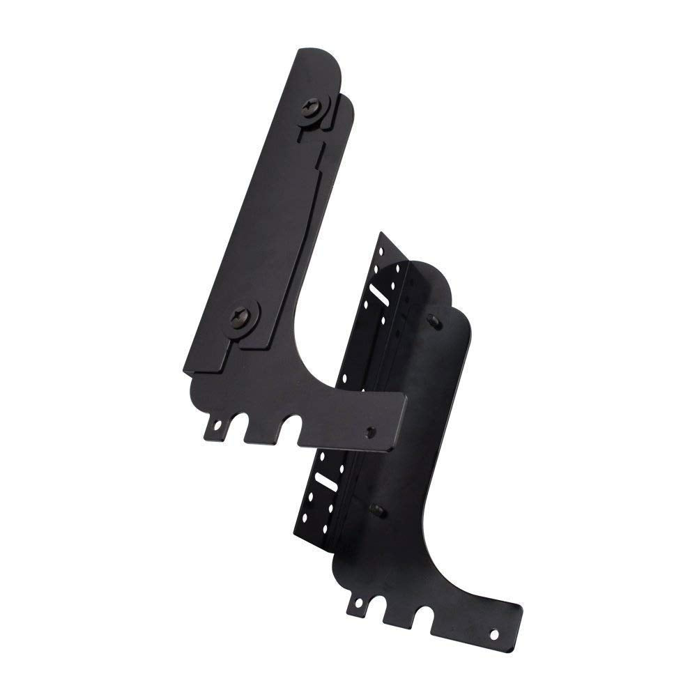 Hardware Resources P5011DBAC-R Traditional 1/2" Overlay Hinge with Screws - Dark Brushed Antique Copper