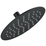 Gerber D460069BS Satin Black Drench Round 8" Single Function Rain Showerhead, 1....