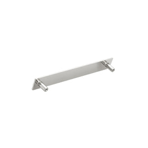 Amerock Cabinet Pull Polished Nickel 7-9/16 inch (192 mm) Center to Center Kamari 1 Pack Drawer Pull Drawer Handle Cabinet Hardware