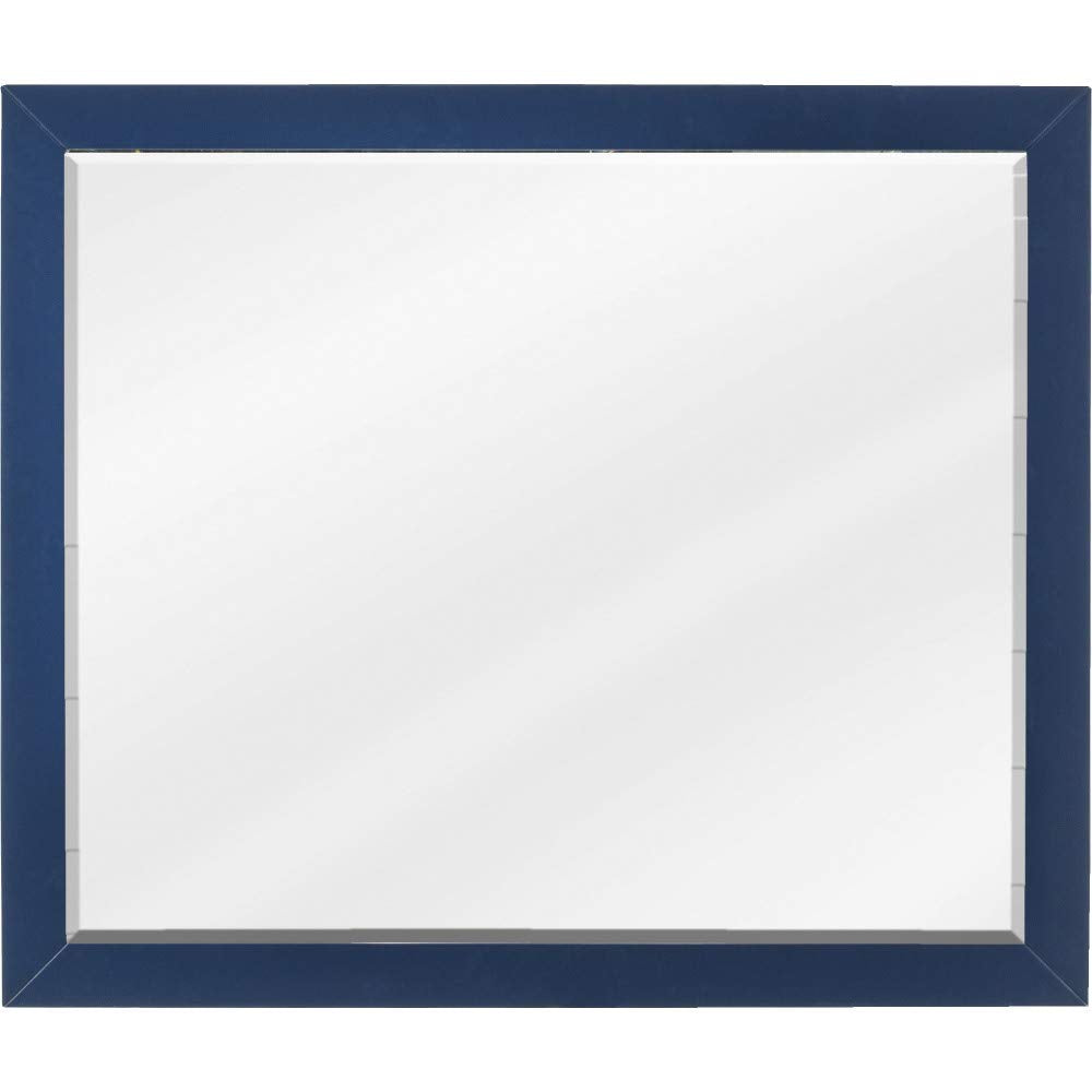 Jeffrey Alexander MIR2CAD-33-BL 33" W x 1" D x 28" H Hale Blue Cade mirror