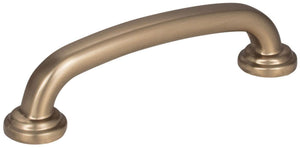 Jeffrey Alexander 527SBZ 96 mm Center-to-Center Satin Bronze Bremen 1 Cabinet Pull