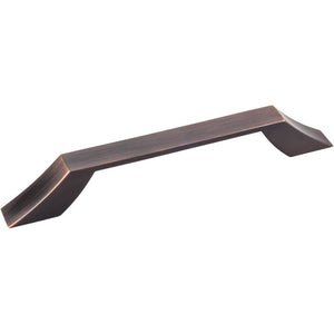 Jeffrey Alexander 798-128DBAC 128 mm Center-to-Center Brushed Oil Rubbed Bronze Square Royce Cabinet Pull