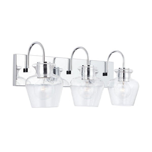 Capital Lighting 138121AD-490 Danes 2 Light Vanity Aged Brass