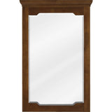 Jeffrey Alexander MIR2CHA-28-CH 28" W x 1-1/2" D x 34" H Chocolate Chatham mirror
