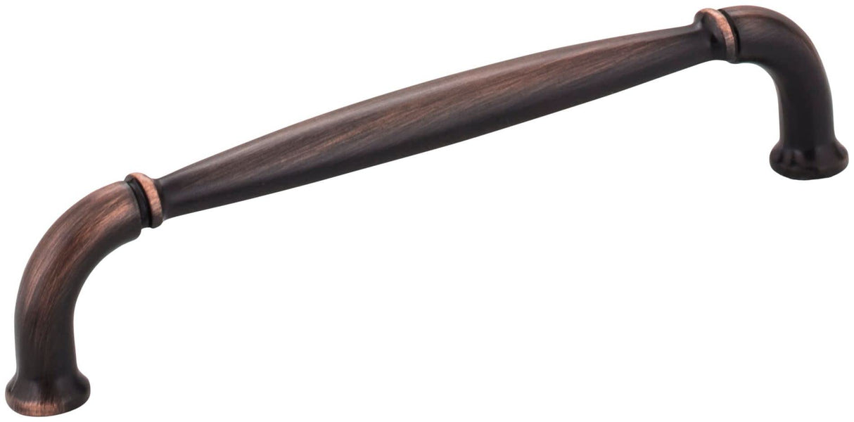 Jeffrey Alexander 737-128DBAC 128 mm Center-to-Center Brushed Oil Rubbed Bronze Chesapeake Cabinet Pull