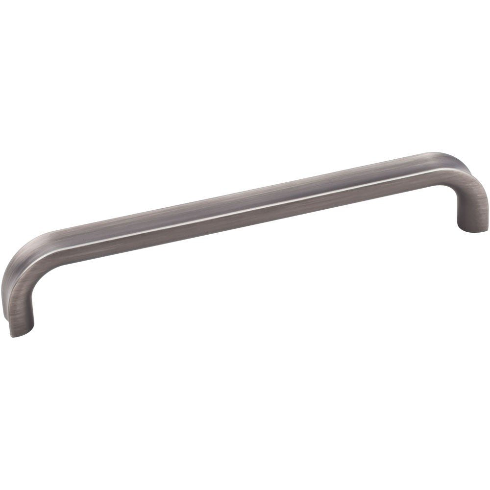 Jeffrey Alexander 667-160BNBDL 160 mm Center-to-Center Brushed Pewter Rae Cabinet Pull