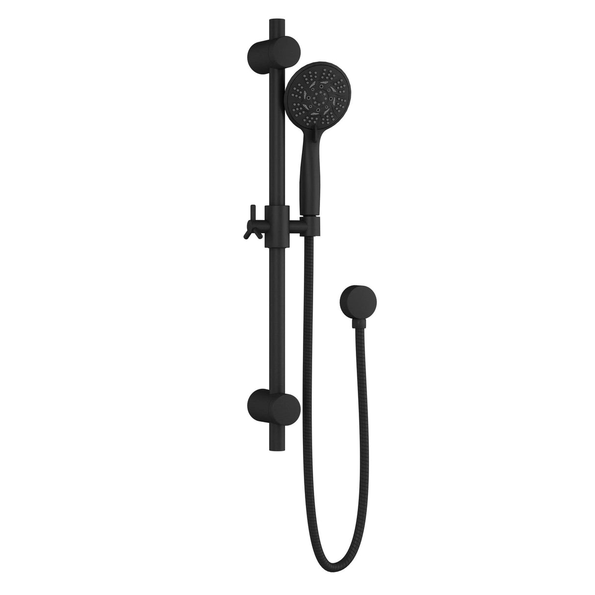 PULSE ShowerSpas 3006-MB-1.8GPM Matte Black Combo Shower System, 1.8 GPM