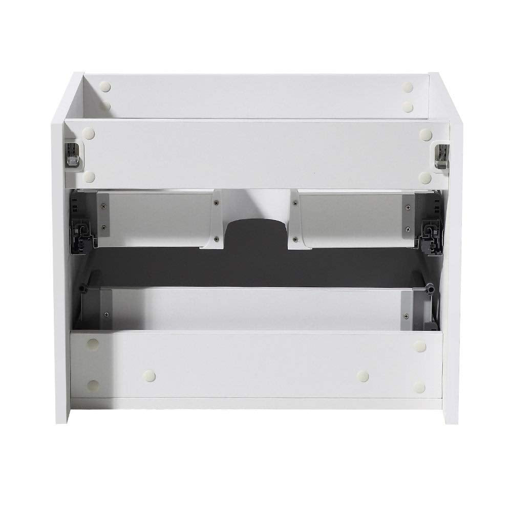 Fresca FCB8006WH Fresca Nano 24" White Modern Bathroom Cabinet