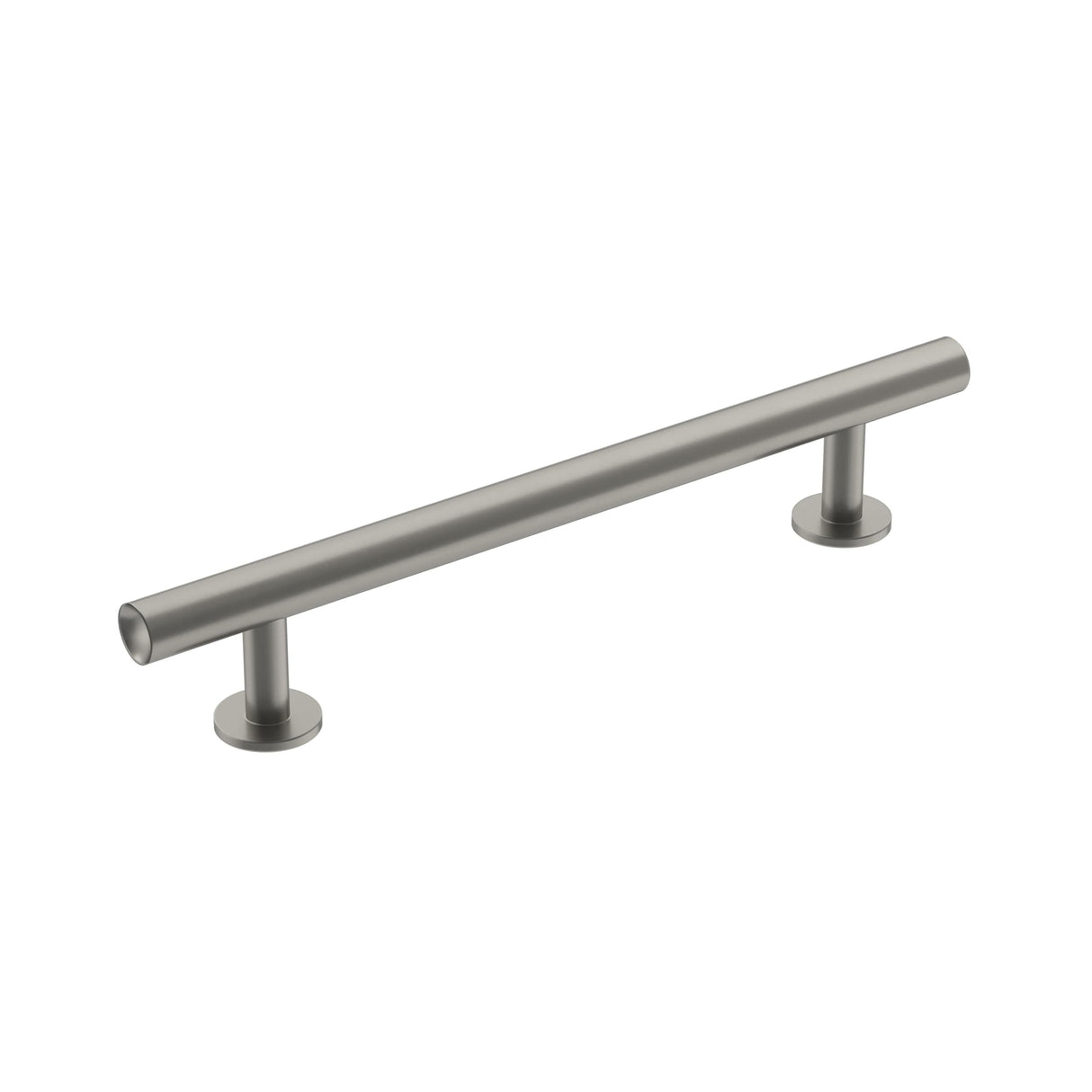 Amerock Cabinet Pull Satin Nickel 5-1/16 inch (128 mm) Center-to-Center Radius 1 Pack Drawer Pull Cabinet Handle Cabinet Hardware