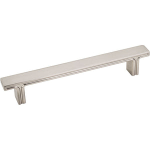 Jeffrey Alexander 867-128SN 128 mm Center-to-Center Satin Nickel Square Anwick Cabinet Pull