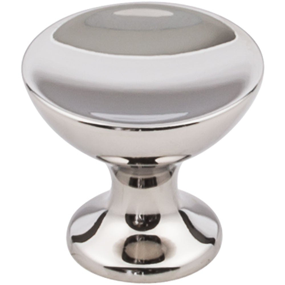 Jeffrey Alexander 667L-NI 1-3/8" Diameter Polished Nickel Rae Cabinet Knob