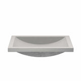 Native Trails NSL2014-A Cabrillo Native Stone Dual-Mount Bathroom Sink, Ash