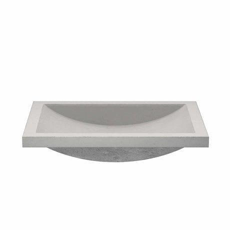 Native Trails NSL2014-A Cabrillo Native Stone Dual-Mount Bathroom Sink, Ash
