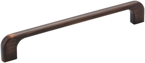 Jeffrey Alexander 264-160DBAC 160 mm Center-to-Center Brushed Oil Rubbed Bronze Alvar Cabinet Pull