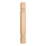 Hardware Resources PS-9MP 3-3/4" W x 3-3/4" D x 35-1/2" H Maple Square Mission Post