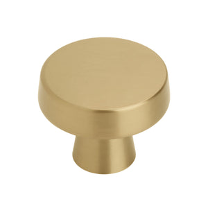Amerock Cabinet Knob Champagne Bronze 1-5/16 inch (33 mm) Diameter Blackrock 1 Pack Drawer Knob Cabinet Hardware