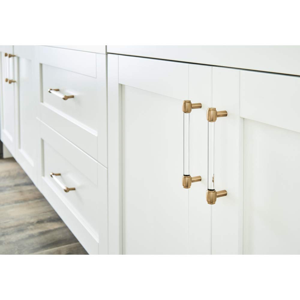 Jeffrey Alexander 775-160SBZ 160 mm Center-to-Center Satin Bronze Carmen Cabinet Bar Pull