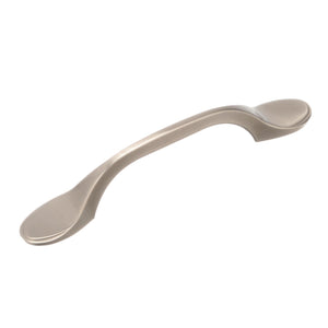 Amerock Cabinet Pull Satin Nickel 3 inch (76 mm) Center-to-Center Ravino 1 Pack Drawer Pull Drawer Handle Cabinet Hardware