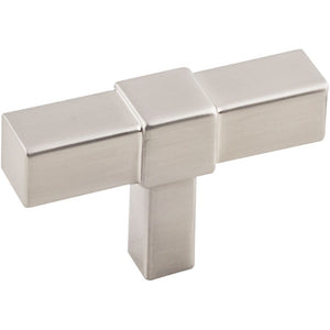 Jeffrey Alexander 293T-SN 2" Satin Nickel Zane Cabinet "T" Knob