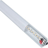 Task Lighting LT2P312V27-07W 22-9/16" 421 Lumens 12-volt Standard Output Linear Fixture, Fits 27" Wall Cabinet, 7 Watts, Angled 003 Profile, Tunable-white 2700K-5000K