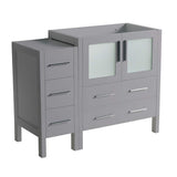 Fresca FCB62-3012GR Fresca Torino 42" Gray Modern Bathroom Cabinet