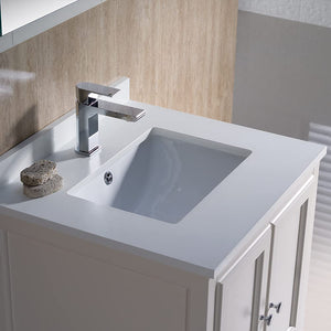 Fresca FVN2024GR Fresca Oxford 24" Gray Traditional Bathroom Vanity