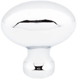 Jeffrey Alexander 3991PC 1-9/16" Overall Length Polished Chrome Football Lyon Cabinet Knob