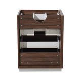 Fresca FCB8024GW Fresca Livello 24" Walnut Modern Bathroom Cabinet