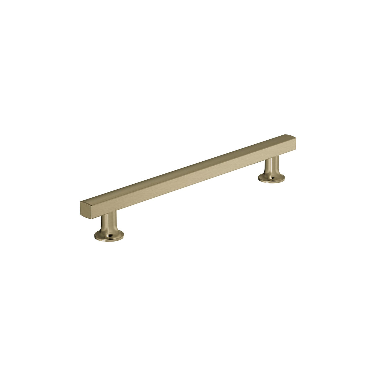 Amerock BP37107BBZ Everett 7-9/16 in (192 mm) Center-to-Center Golden Champagne Cabinet Pull Kitchen Cabinet Hardware Furniture Hardware Bathroom Drawer Handle