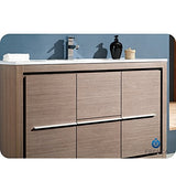 Fresca FCB8148GO Fresca Allier 48" Gray Oak Modern Bathroom Cabinet