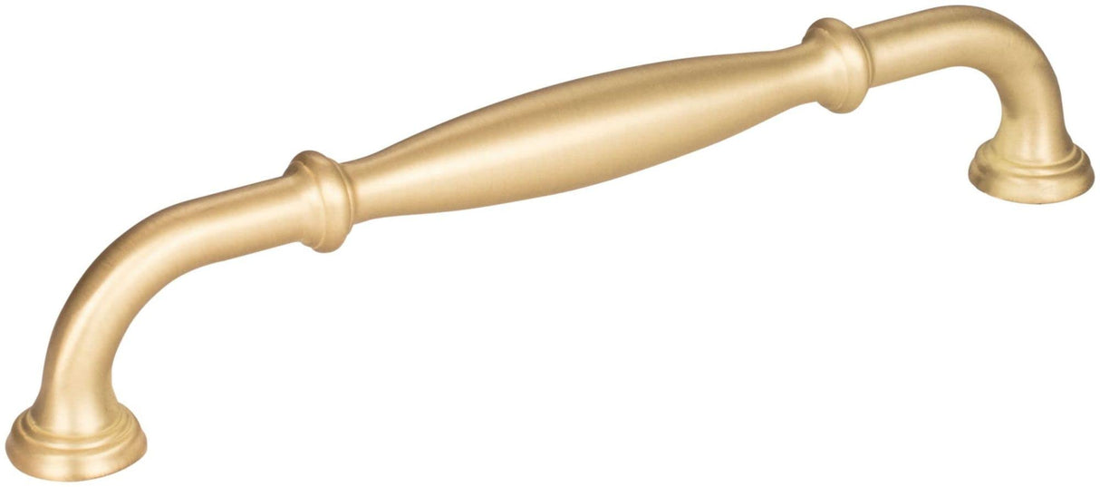 Jeffrey Alexander 658-160BG 160 mm Center-to-Center Brushed Gold Tiffany Cabinet Pull