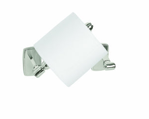 Amerock Corp BH2650726 Clarendon Tissue Roll Holder, 8-5/16", Polished Chrome