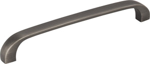 Elements 984-128DBAC 128 mm Center-to-Center Brushed Oil Rubbed Bronze Square Slade Cabinet Pull
