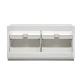 Fresca FCB8460WH-D Fresca Valencia 60" Glossy White Free Standing Double Sink Modern Bathroom Cabinet