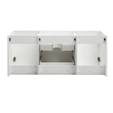 Fresca FCB8348WH Fresca Valencia 48" Glossy White Wall Hung Single Sink Modern Bathroom Cabinet