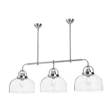 Alora LP461155CH LANCASTER 3 HEAD 55" LINEAR PENDANT CHROME E26 60WX3