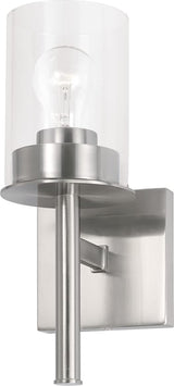 Capital Lighting 646811BN-532 Mason 1 Light Sconce Brushed Nickel