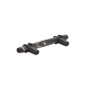 Amerock Cabinet Pull Marble Black/Black Bronze 3-3/4 inch (96 mm) Center-to-Center Carrione 1 Pack Drawer Pull Drawer Handle Cabinet Hardware