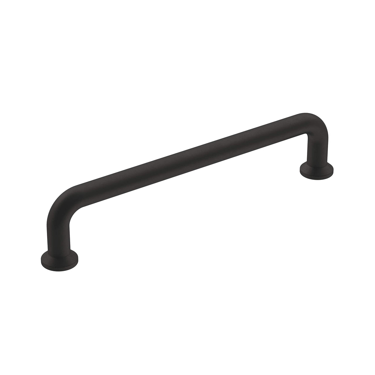 Amerock Cabinet Pull Matte Black 5-1/16 inch (128 mm) Center-to-Center Factor 1 Pack Drawer Pull Cabinet Handle Cabinet Hardware