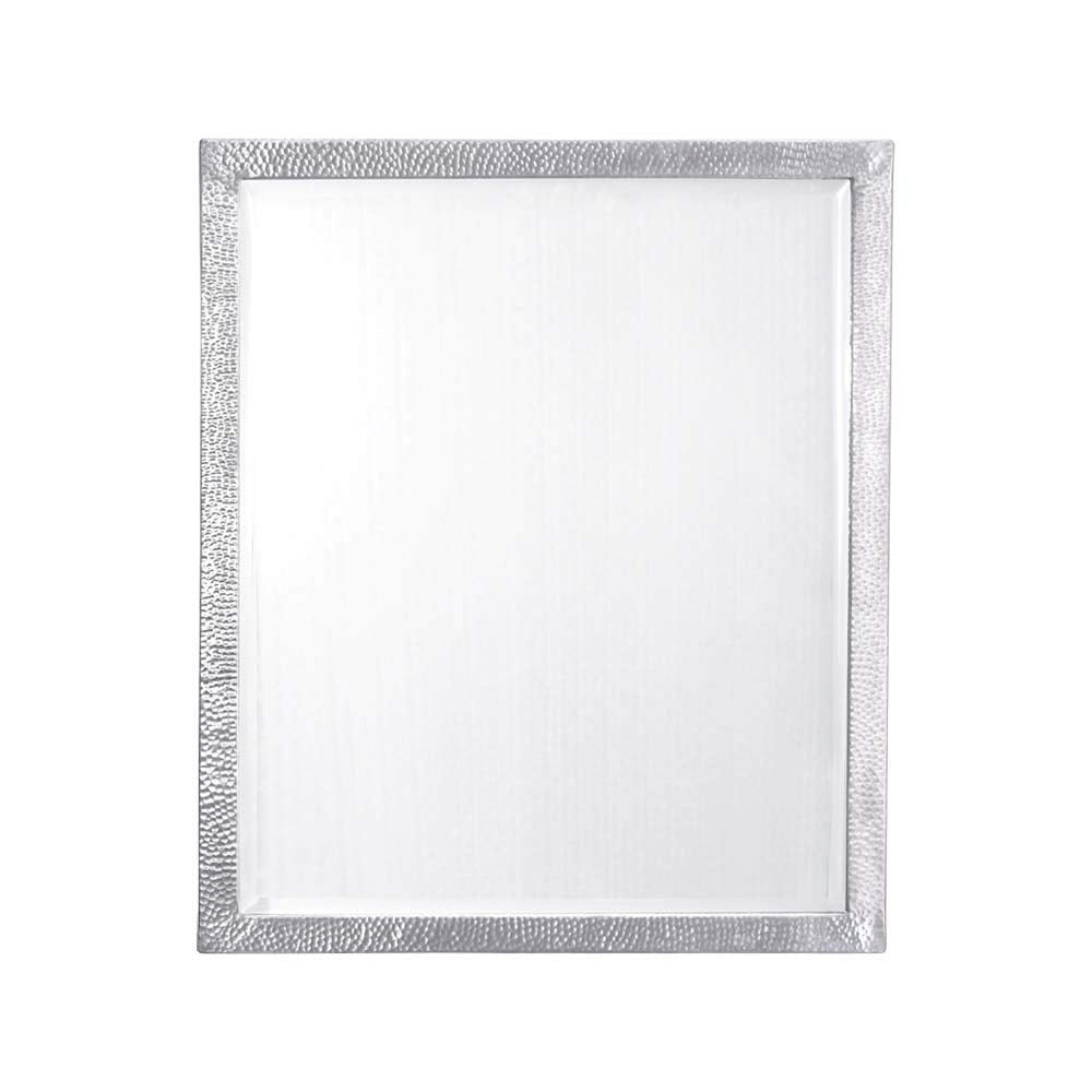 Native Trails MR520 Divinity Rectangular Wall Mirror, Small, Hammered Aluminum