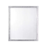Native Trails MR520 Divinity Rectangular Wall Mirror, Small, Hammered Aluminum