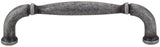 Jeffrey Alexander 737-96SIM 96 mm Center-to-Center Distressed Antique Silver Chesapeake Cabinet Pull