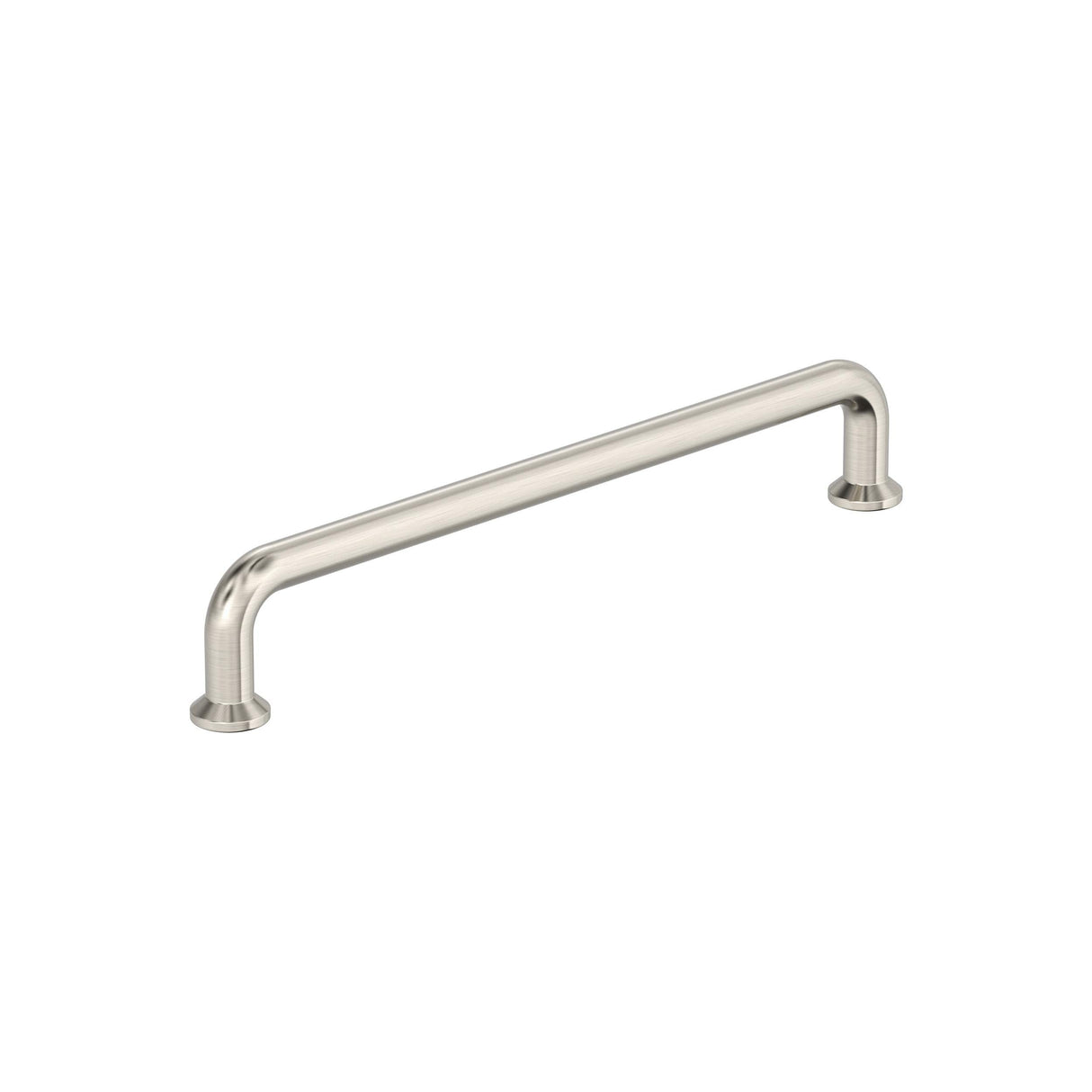 Amerock BP37381G10 Satin Nickel Cabinet Pull 6-5/16 in (160 mm) Center-to-Center Cabinet Handle Factor Drawer Pull Kitchen Cabinet Handle Furniture Hardware