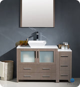 Fresca FCB62-3612GO Fresca Torino 48" Gray Oak Modern Bathroom Cabinets