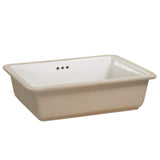 Foremost 14-1713-W Undermount Sink, 17"X13" White