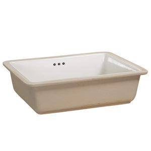 Foremost 14-1713-W Undermount Sink, 17"X13" White