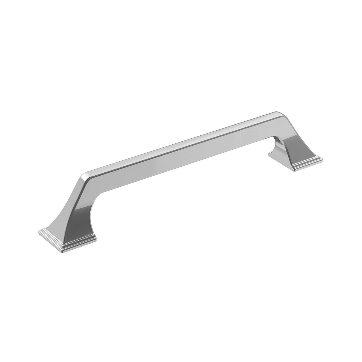 Amerock Cabinet Pull Polished Chrome 6-5/16 inch (160 mm) Center-to-Center Exceed 1 Pack Drawer Pull Cabinet Handle Cabinet Hardware